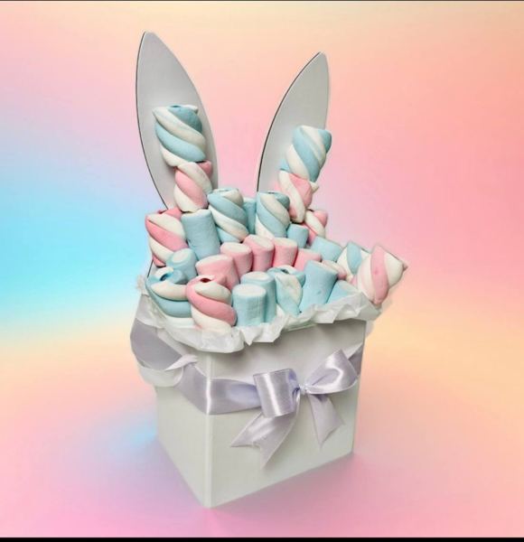 Подарочный набор «Сладкий зайчик» – маршмеллоу NatalyCake